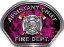  
	Assistant Chief Fire Fighter, EMS, Rescue Helmet Face Decal Reflective in Inferno Pink 
