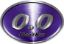 
	Oval 0.0 I Don't Run Funny Joke Decal in Purple for the lazy one