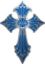 
	Old Style Cross in Blue
