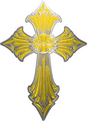 
	Old Style Cross in Yellow
