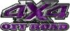 
	4x4 Truck Decals Offroad for Chevy Ford Dodge or Toyota in purple camo
