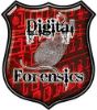 
	Digital Computer Forensics Police / Law Enforcement Decal in Red
