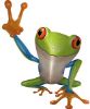 
	Cool Peace Frog Decal 

