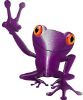 
	Cool Peace Frog Decal in Purple
