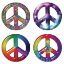 Peace Symbol Stickers